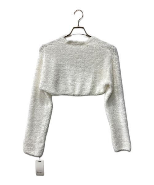 Snidel（スナイデル）Snidel (スナイデル) フラッフィーボレロカーデ&フリルキャミ ホワイト サイズ:ONE SIZEの古着・服飾アイテム