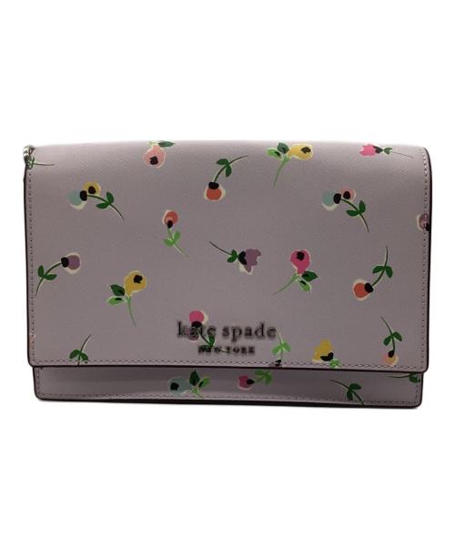 Kate Spade（ケイトスペード）Kate Spade (ケイトスペード) 2WAYバッグ/Cameron Floral Ditsy Convertible Crossbody ラベンダーの古着・服飾アイテム