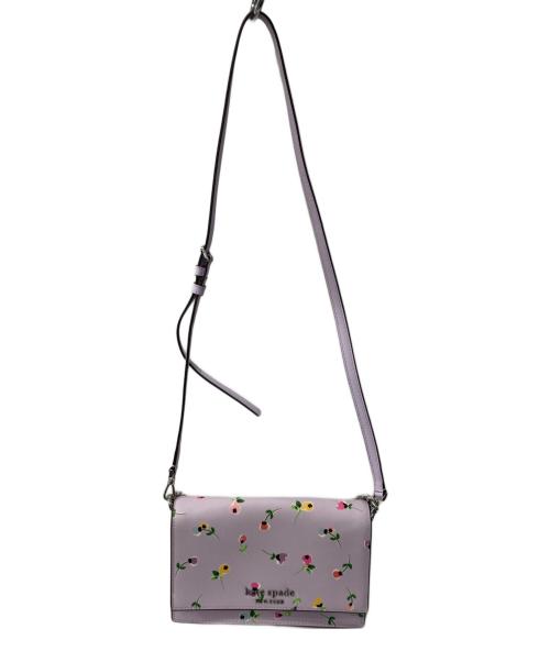 Kate Spade（ケイトスペード）Kate Spade (ケイトスペード) 2WAYバッグ/Cameron Floral Ditsy Convertible Crossbody ラベンダーの古着・服飾アイテム