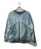 MAISON SPECIALメゾンスペシャル）の古着「Piping Sideline Tops /パイピング サイドライン トップス」｜ブルー