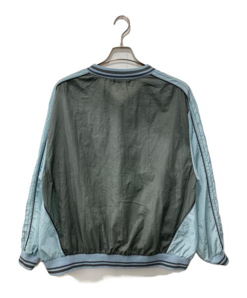 MAISON SPECIAL（メゾンスペシャル）MAISON SPECIAL (メゾンスペシャル) Piping Sideline Tops /パイピング サイドライン トップス ブルー サイズ:FREEの古着・服飾アイテム