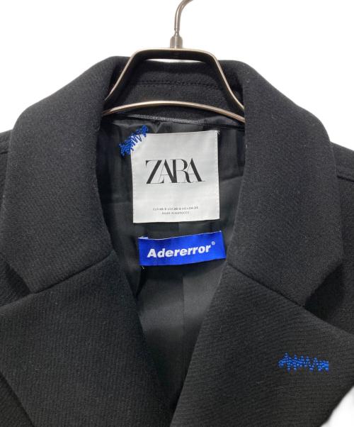 ZARA（ザラ）ZARA (ザラ) ADER error (アーダーエラー) チェスターコート ブラック サイズ:XS-Sの古着・服飾アイテム