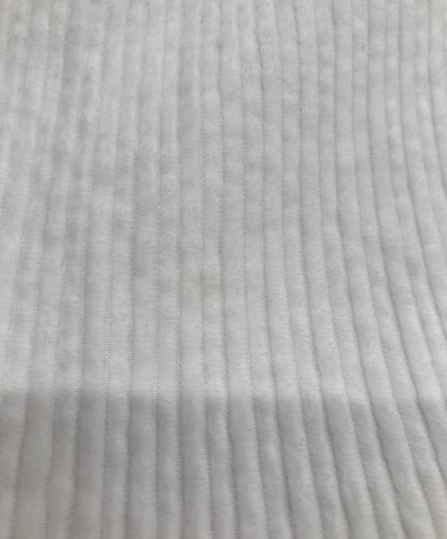 universal tissu（ユニバーサルティシュ）UNIVERSAL TISSU (ユニバーサルティシュ) コーデュロイシャツ ホワイト サイズ:3の古着・服飾アイテム