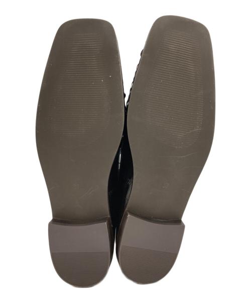 TODAYFUL（トゥデイフル）TODAYFUL (トゥデイフル) Squaretoe Gather Loafers/ スクウェアトゥギャザーローファー ブラウン サイズ:37の古着・服飾アイテム