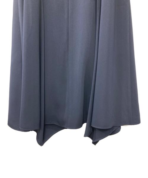 AIMER（エメ）AIMER (エメ) イレギュラーヘム・ミモレ丈ドレス ネイビー サイズ:Lの古着・服飾アイテム