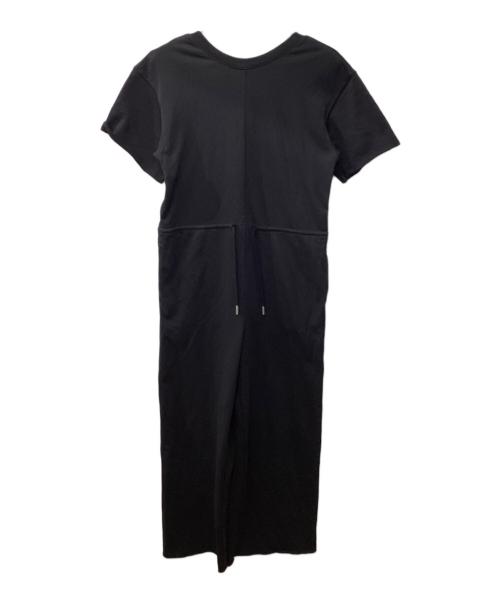 Ameri（アメリ）Ameri (アメリ) BACK OPEN SWEAT ROMPERS ブラック サイズ:Sの古着・服飾アイテム