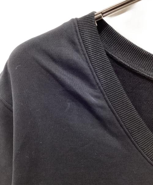 Ameri（アメリ）Ameri (アメリ) BACK OPEN SWEAT ROMPERS ブラック サイズ:Sの古着・服飾アイテム