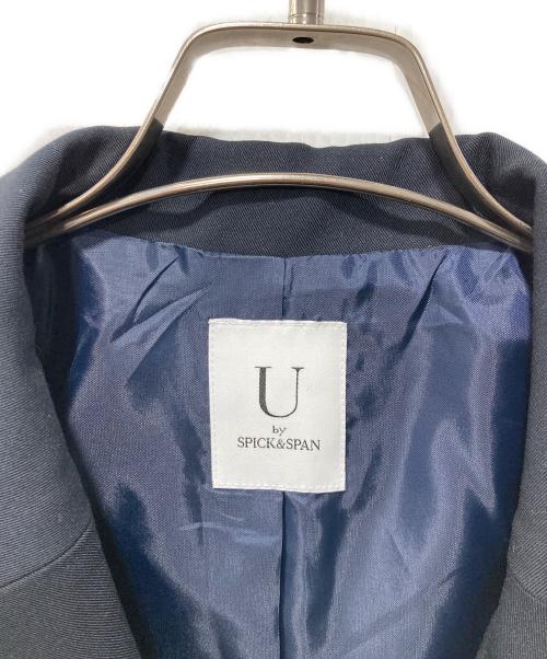 U by SPICK&SPAN（ユー バイ スピック＆スパン）U by Spick&Span (ユー バイ スピック＆スパン) オーバーテーラードジャケット ネイビー サイズ:36の古着・服飾アイテム
