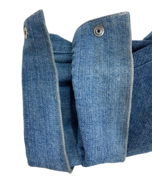 MAISON FLANEUR（メゾン フラネウール）MAISON FLANEUR (メゾン フラネウール) パッチワークデニムシャツ インディゴ サイズ:SIZE46の古着・服飾アイテム
