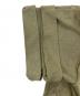 中古・古着 WANDERUNG (ワンデルング) ラメニットポロシャツ/Cotton Cashmere Safari Knit イエロー サイズ:F 未使用品：6000円