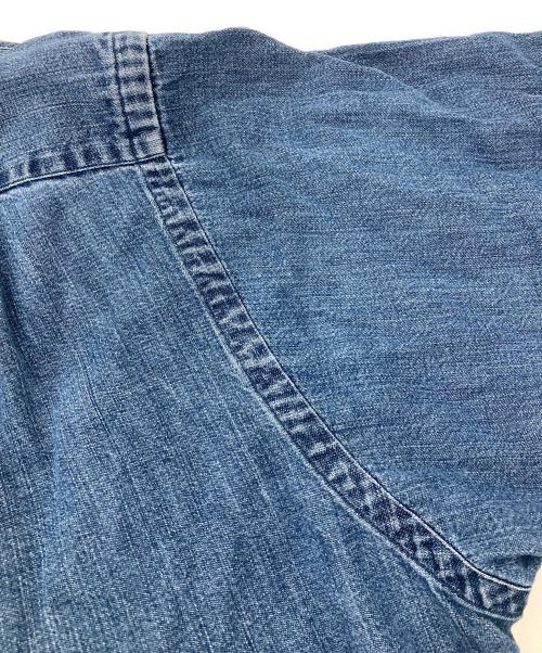 POLO RALPH LAUREN（ポロ・ラルフローレン）POLO RALPH LAUREN (ポロ・ラルフローレン) PHILIPデニムシャツ インディゴ サイズ:16 1/2の古着・服飾アイテム