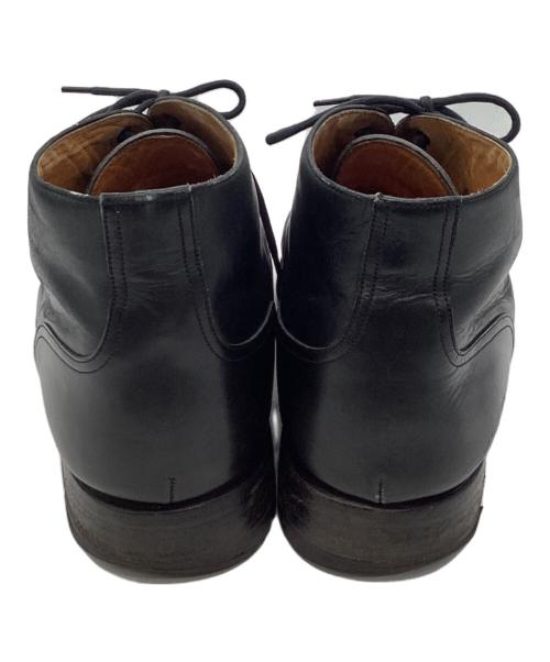 YANKO（ヤンコ）YANKO (ヤンコ) レザーシューズ/Uチップチャッカブーツ ブラック サイズ:25.5cmの古着・服飾アイテム