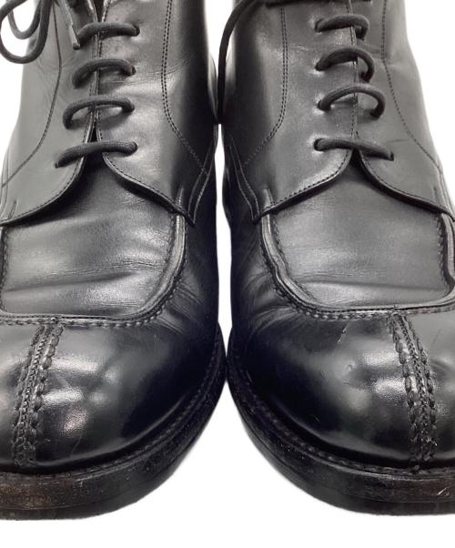 YANKO（ヤンコ）YANKO (ヤンコ) レザーシューズ/Uチップチャッカブーツ ブラック サイズ:25.5cmの古着・服飾アイテム
