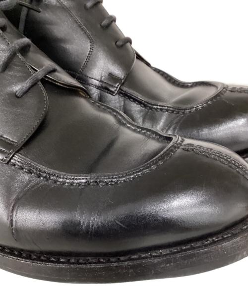YANKO（ヤンコ）YANKO (ヤンコ) レザーシューズ/Uチップチャッカブーツ ブラック サイズ:25.5cmの古着・服飾アイテム