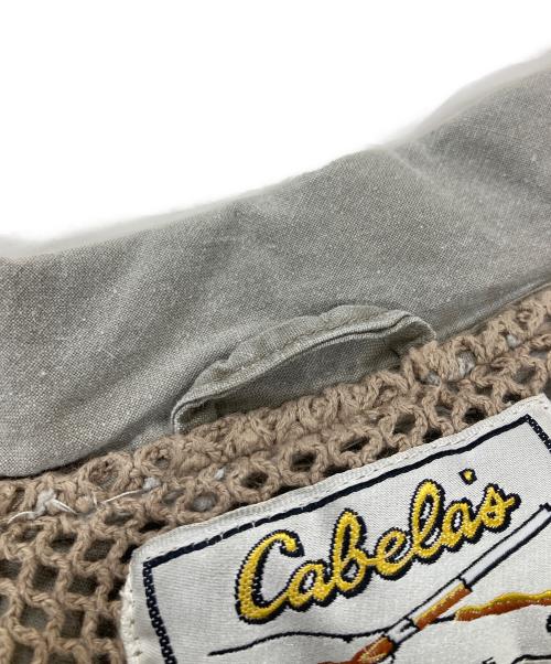 Cabela's（カベラス）Cabela's (カベラス) 70s-80s/フィッシングギアベスト ベージュ サイズ:XLの古着・服飾アイテム