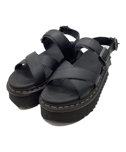 Dr.Martens（ドクターマーチン）Dr.Martens (ドクターマーチン) VOSS II Quad/サンダル ブラック サイズ:UK6の古着・服飾アイテム
