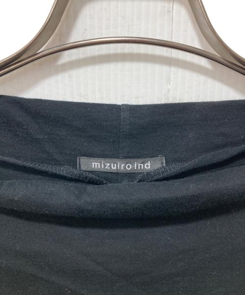 mizuiro-ind（ミズイロインド）mizuiro-ind (ミズイロインド) カットソーワンピース ブラック サイズ:表記なしの古着・服飾アイテム