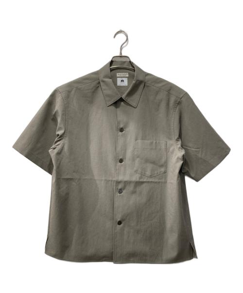 KOMATSU（コマツ）KOMATSU (コマツ) 半袖シャツ カーキ サイズ:Lの古着・服飾アイテム