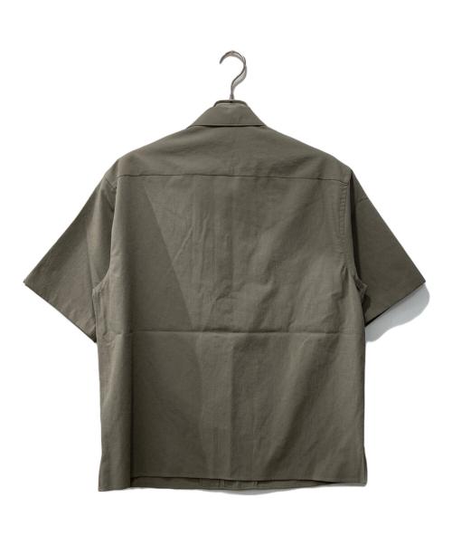 KOMATSU（コマツ）KOMATSU (コマツ) 半袖シャツ カーキ サイズ:Lの古着・服飾アイテム