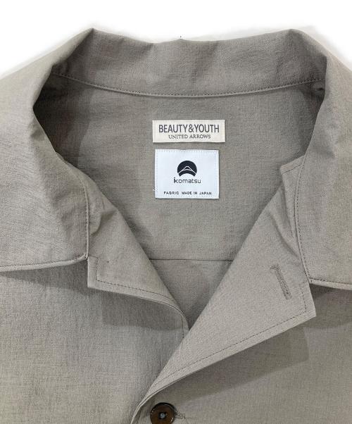 KOMATSU（コマツ）KOMATSU (コマツ) 半袖シャツ カーキ サイズ:Lの古着・服飾アイテム