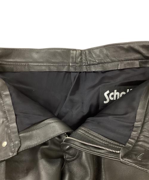 Schott（ショット）Schott (ショット) レザーパンツ ブラック サイズ:34の古着・服飾アイテム