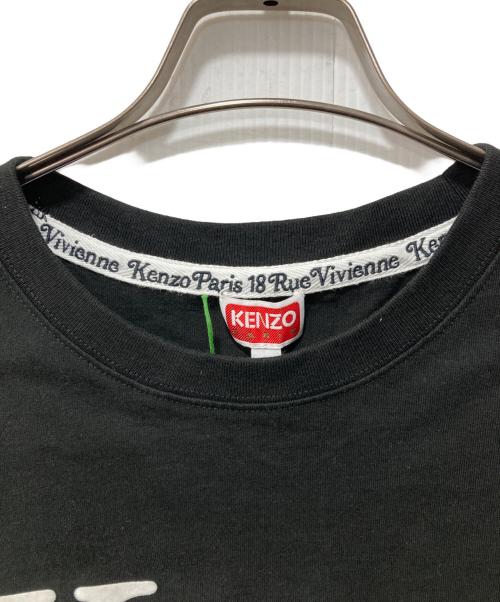 KENZO（ケンゾー）KENZO (ケンゾー) VERDY (ヴェルディ) プリントオーバーサイズ Tシャツ ブラック サイズ:XLの古着・服飾アイテム