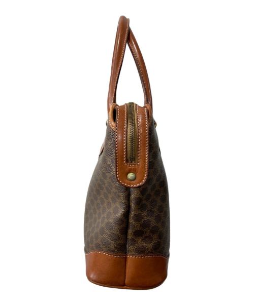 OLD CELINE（セリーヌ）OLD CELINE (セリーヌ) マカダムハンドバッグ ブラウンの古着・服飾アイテム
