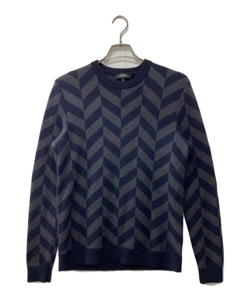 theory（セオリー）theory (セオリー) カシウールニット ネイビー サイズ:Mの古着・服飾アイテム