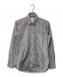 B:MING by BEAMS（ビーミングバイビームス）の古着「ストライプシャツ/BBBレギュラーカラーシャツ」｜ブラック