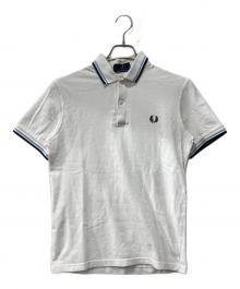 FRED PERRY（フレッドペリー）の古着「ポロシャツ」｜ホワイト