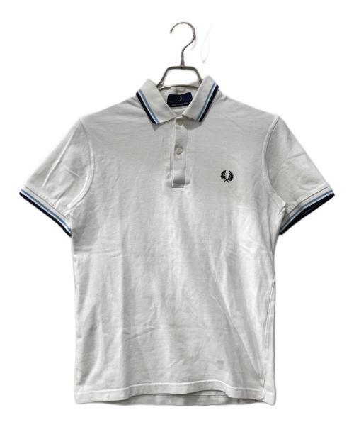 FRED PERRY（フレッドペリー）FRED PERRY (フレッドペリー) ポロシャツ ホワイト サイズ:38の古着・服飾アイテム