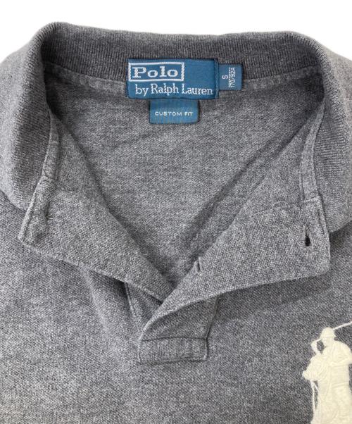 POLO RALPH LAUREN（ポロ・ラルフローレン）POLO RALPH LAUREN (ポロ・ラルフローレン) ポロシャツ グレー サイズ:Sの古着・服飾アイテム