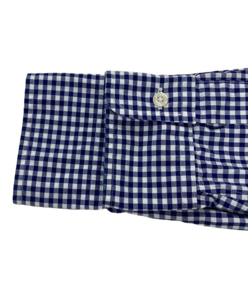 POLO RALPH LAUREN（ポロ・ラルフローレン）POLO RALPH LAUREN (ポロ・ラルフローレン) チェックシャツ ホワイト×ネイビー サイズ:SPの古着・服飾アイテム