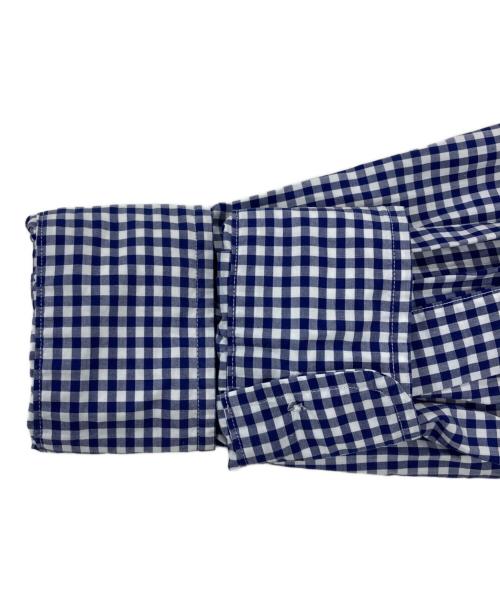 POLO RALPH LAUREN（ポロ・ラルフローレン）POLO RALPH LAUREN (ポロ・ラルフローレン) チェックシャツ ホワイト×ネイビー サイズ:SPの古着・服飾アイテム