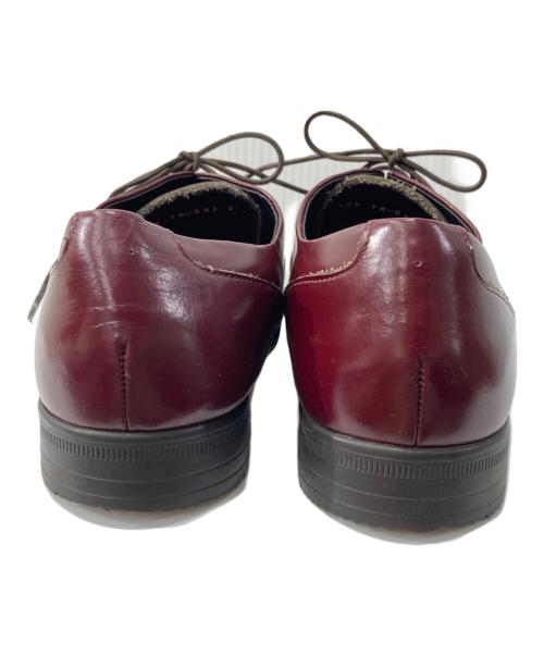 chausser（ショセ）chausser (ショセ) レザーシューズ ボルドー サイズ:38の古着・服飾アイテム