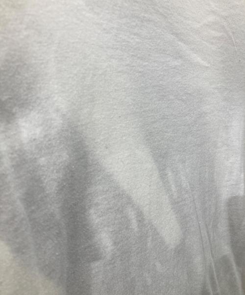 COMME des GARCONS HOMME（コムデギャルソン オム）COMME des GARCONS HOMME (コムデギャルソン オム) バックプリント手形Tee ホワイト×ネイビー サイズ:Sの古着・服飾アイテム