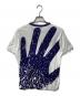 COMME des GARCONS HOMME (コムデギャルソン オム) バックプリント手形Tee ホワイト×ネイビー サイズ:S：6000円