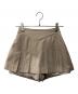 YILON（イロン）の古着「Lace pleats pants skirt」｜ベージュ