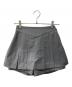 YILON（イロン）の古着「Lace pleats pants skirt」｜グレー