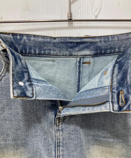 YILON（イロン）YILON (イロン) WASH DENIM MINI SKIRT インディゴ サイズ:Fの古着・服飾アイテム