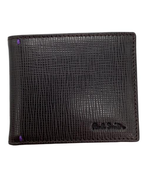 PAUL SMITH（ポールスミス）PAUL SMITH (ポールスミス) 2つ折り財布 ブラウンの古着・服飾アイテム