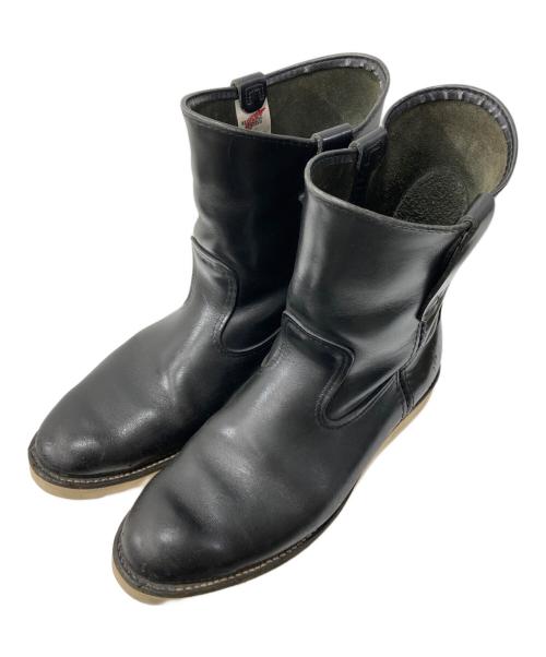 RED WING（レッドウィング）RED WING (レッドウィング) 9インチ PECOS BOOTS/ペコㇲブーツ ブラック サイズ:UK9の古着・服飾アイテム
