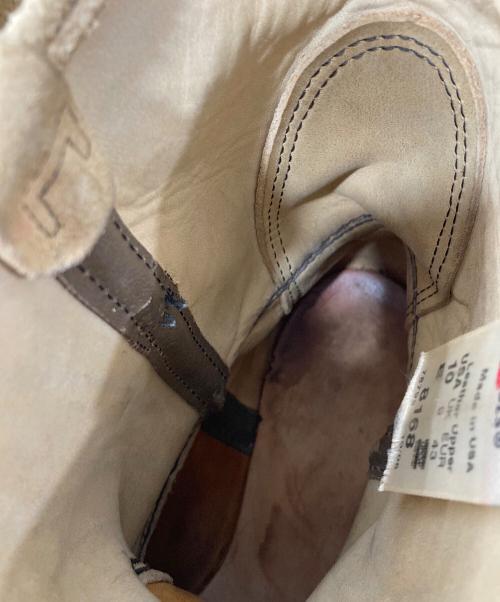 RED WING（レッドウィング）RED WING (レッドウィング) PECOS ペコス スウェードブーツ ベージュ サイズ:UK9の古着・服飾アイテム
