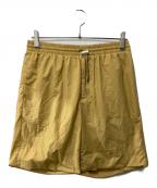 DESCENTEデサント）の古着「ナイロンハーフパンツ/MUSOU EASY SHORTS」｜イエロー
