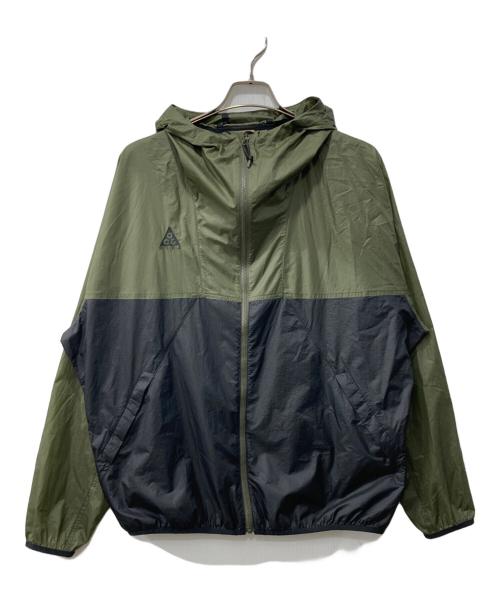 NIKE ACG（ナイキエーシージー）NIKE ACG (ナイキエーシージー) ジップジャケット グリーン サイズ:Lの古着・服飾アイテム
