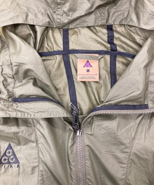 NIKE ACG（ナイキエーシージー）NIKE ACG (ナイキエーシージー) ジップジャケット グリーン サイズ:Lの古着・服飾アイテム