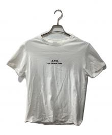 A.P.C.（アーペーセー）の古着「ロゴtシャツ」｜ホワイト