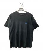 stussyステューシー）の古着「ワンポイントtシャツ」｜ブラック