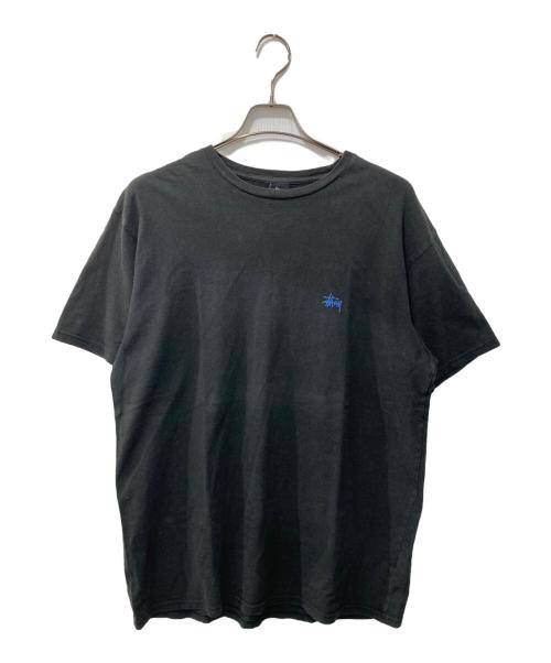 stussy（ステューシー）stussy (ステューシー) ワンポイントtシャツ ブラック サイズ:XLの古着・服飾アイテム