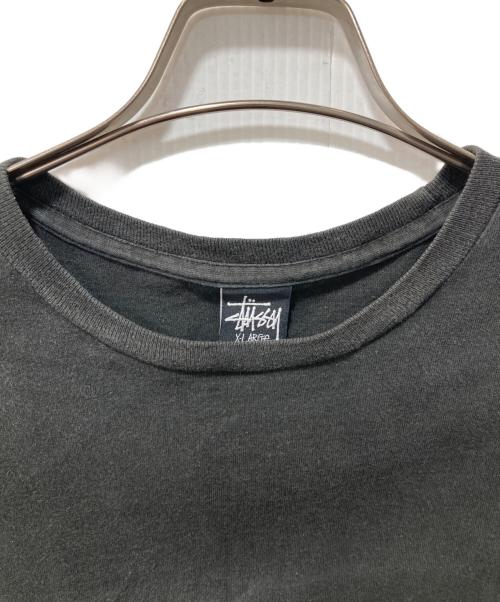 stussy（ステューシー）stussy (ステューシー) ワンポイントtシャツ ブラック サイズ:XLの古着・服飾アイテム